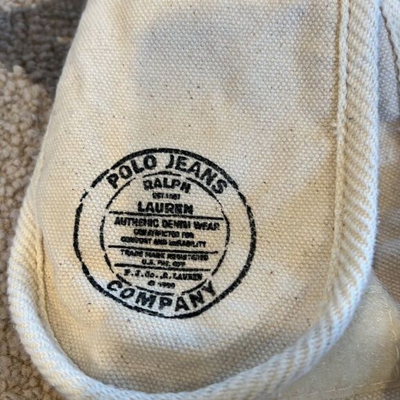 Polo Ralph Lauren canvas One Strap Bag in GUC unique perfect for the beach main image 9